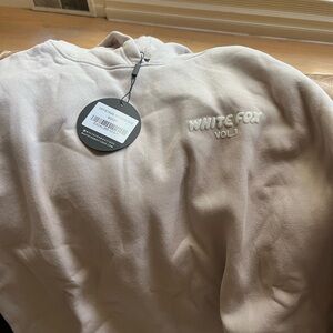 White Fox Sweats NWT